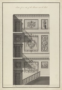Headfort House. Escalier, section latérale, 1775 - Robert Adam